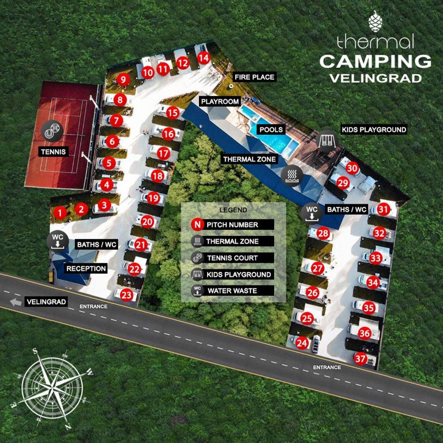 Thermal Camping Βέλινγκραντ Εξωτερικό φωτογραφία